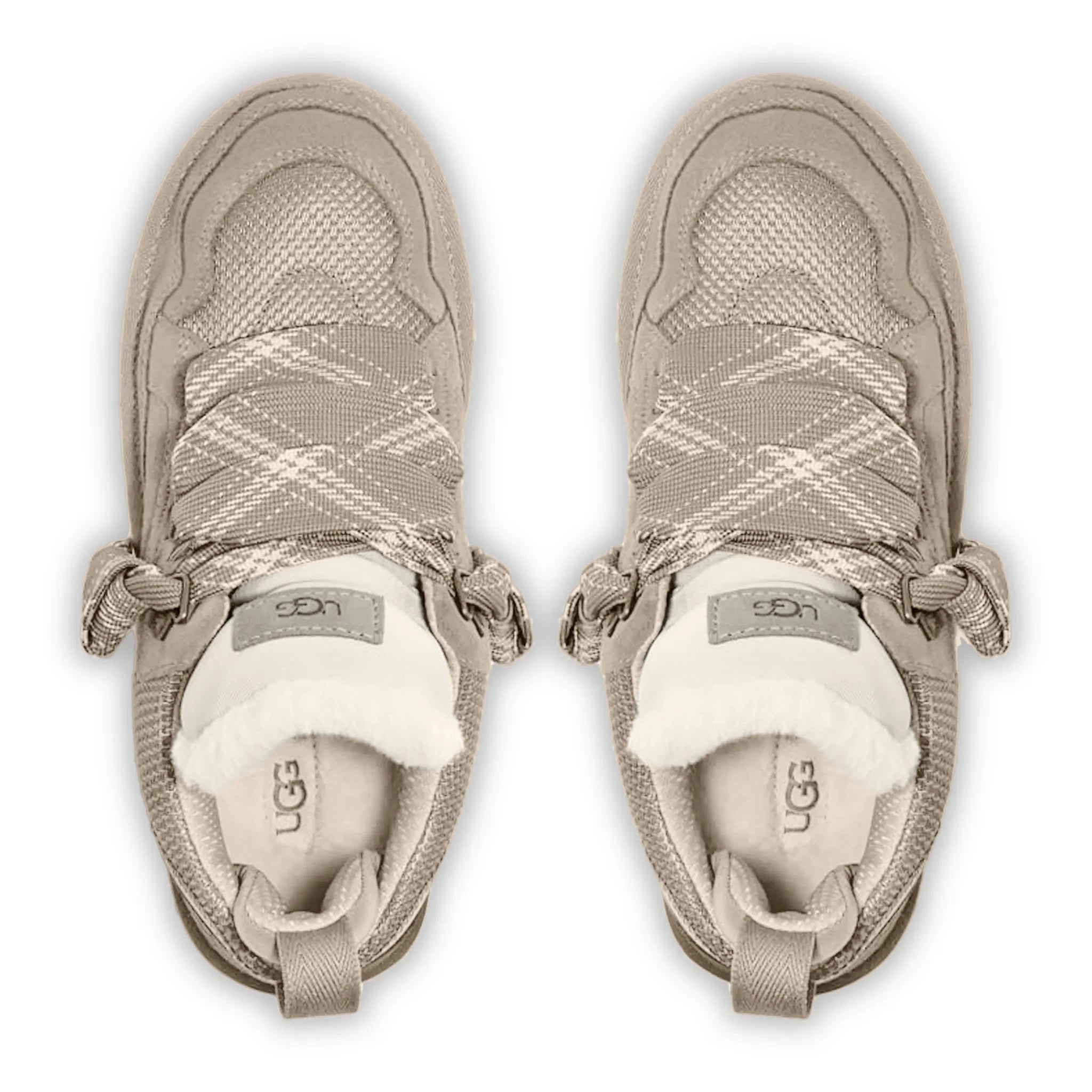 Top view of UGG Lowmel Trainer Pumice (W) 1144032-PMC